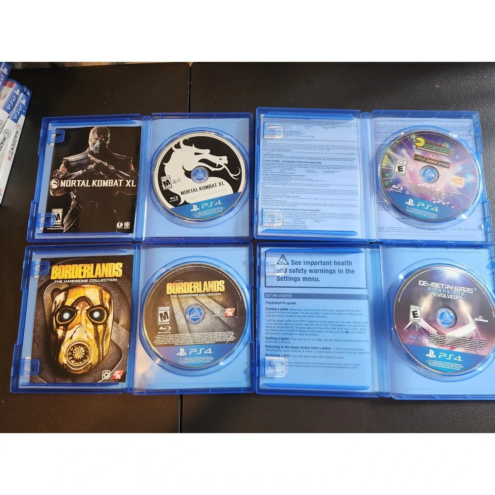 PS4 Game Lot 17 Games Red Dead Redemption 2 Madden NBA 2K Mortal Kombat XL PS4